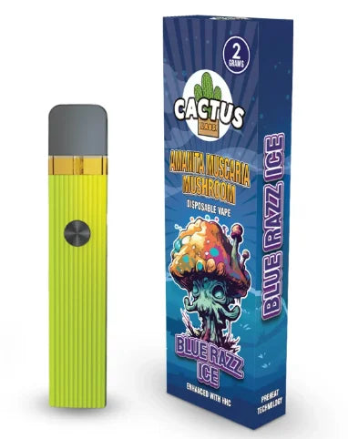 CACTUS 2000mg - Amanita Muscaria Mushroom - Pod Descartável THC - SATIVA - INDICA - HYBRID