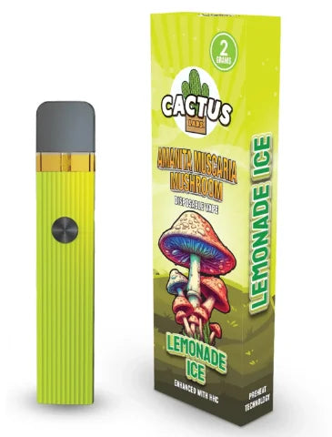CACTUS 2000mg - Amanita Muscaria Mushroom - Pod Descartável THC - SATIVA - INDICA - HYBRID