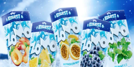 JUICR ZOMO ICE BURST FREEBASE (60ML/03 MG)