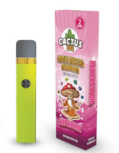 CACTUS 2000mg - Amanita Muscaria Mushroom - Pod Descartável THC - SATIVA - INDICA - HYBRID