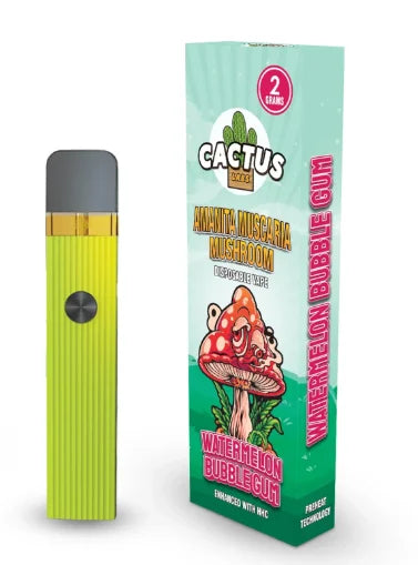 CACTUS 2000mg - Amanita Muscaria Mushroom - Pod Descartável THC - SATIVA - INDICA - HYBRID